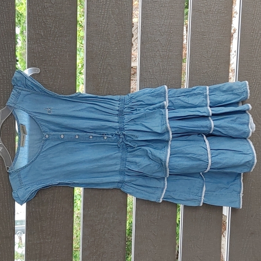 Calvin‎ Klein jeans Kids girls dress size 8 blue